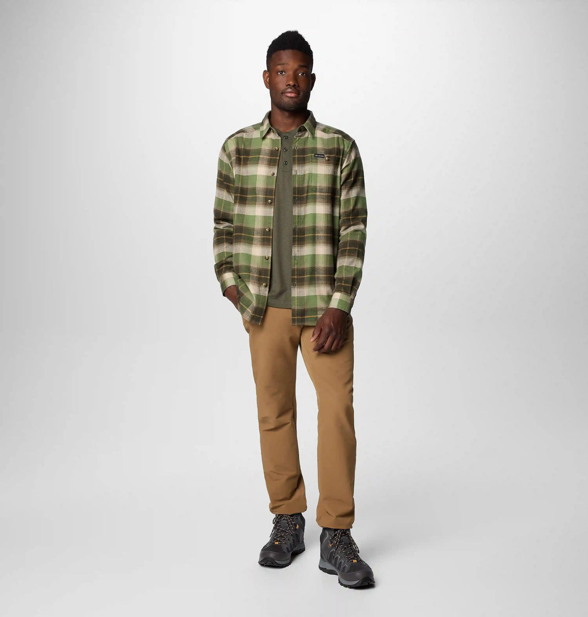 Men's Cornell Woods Flannel Long Sleeve Shirt