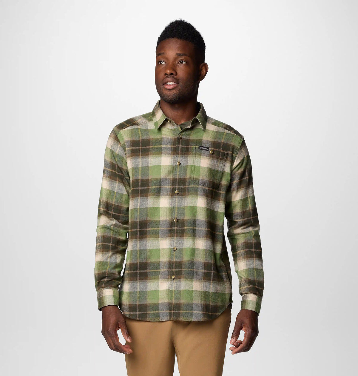 Men's Cornell Woods Flannel Long Sleeve Shirt