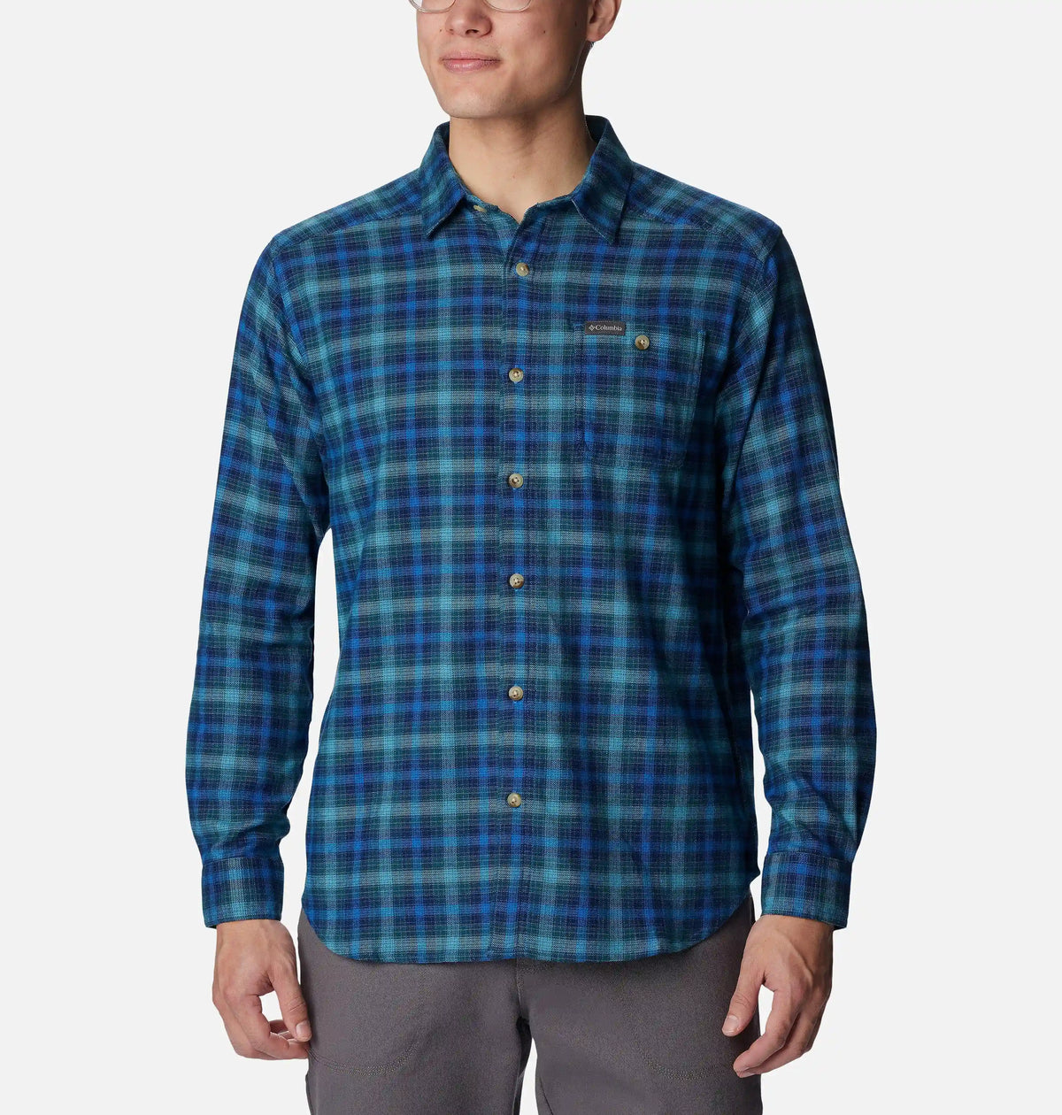 Men's Cornell Woods Flannel Long Sleeve Shirt