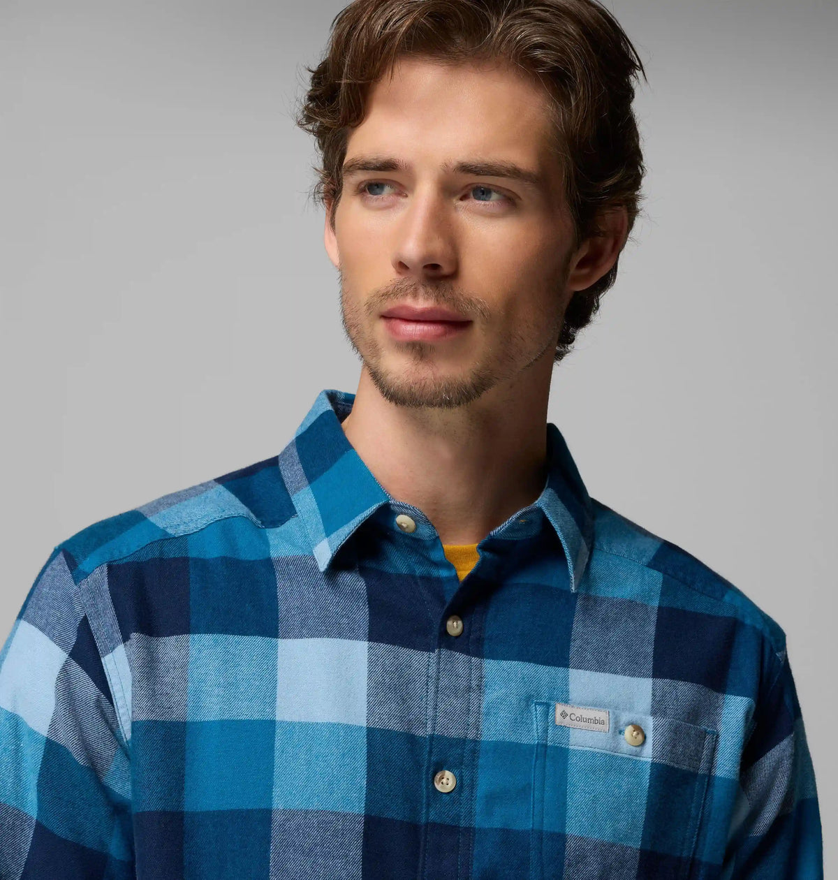 Men's Cornell Woods Flannel Long Sleeve Shirt