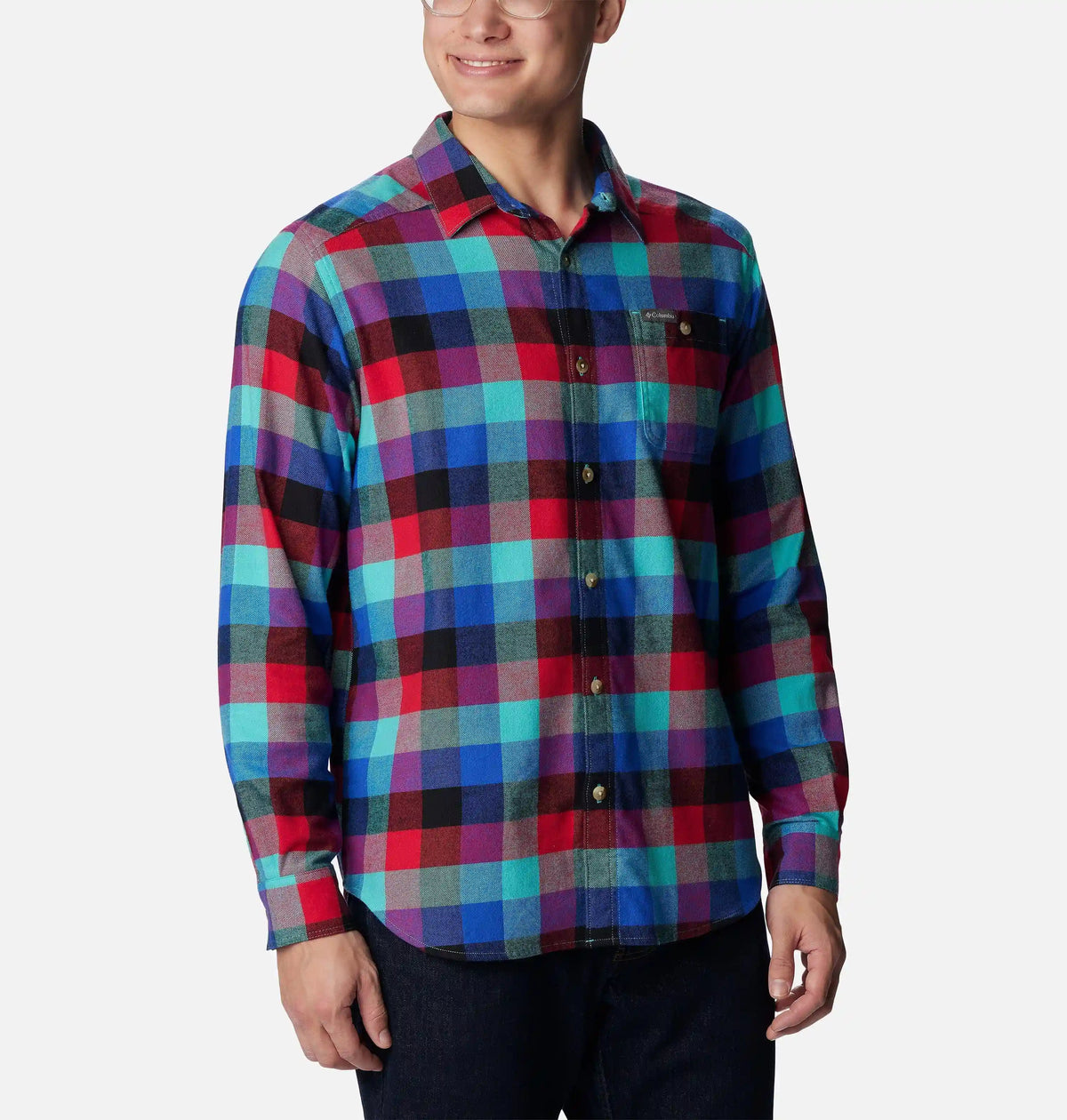 Men's Cornell Woods Flannel Long Sleeve Shirt
