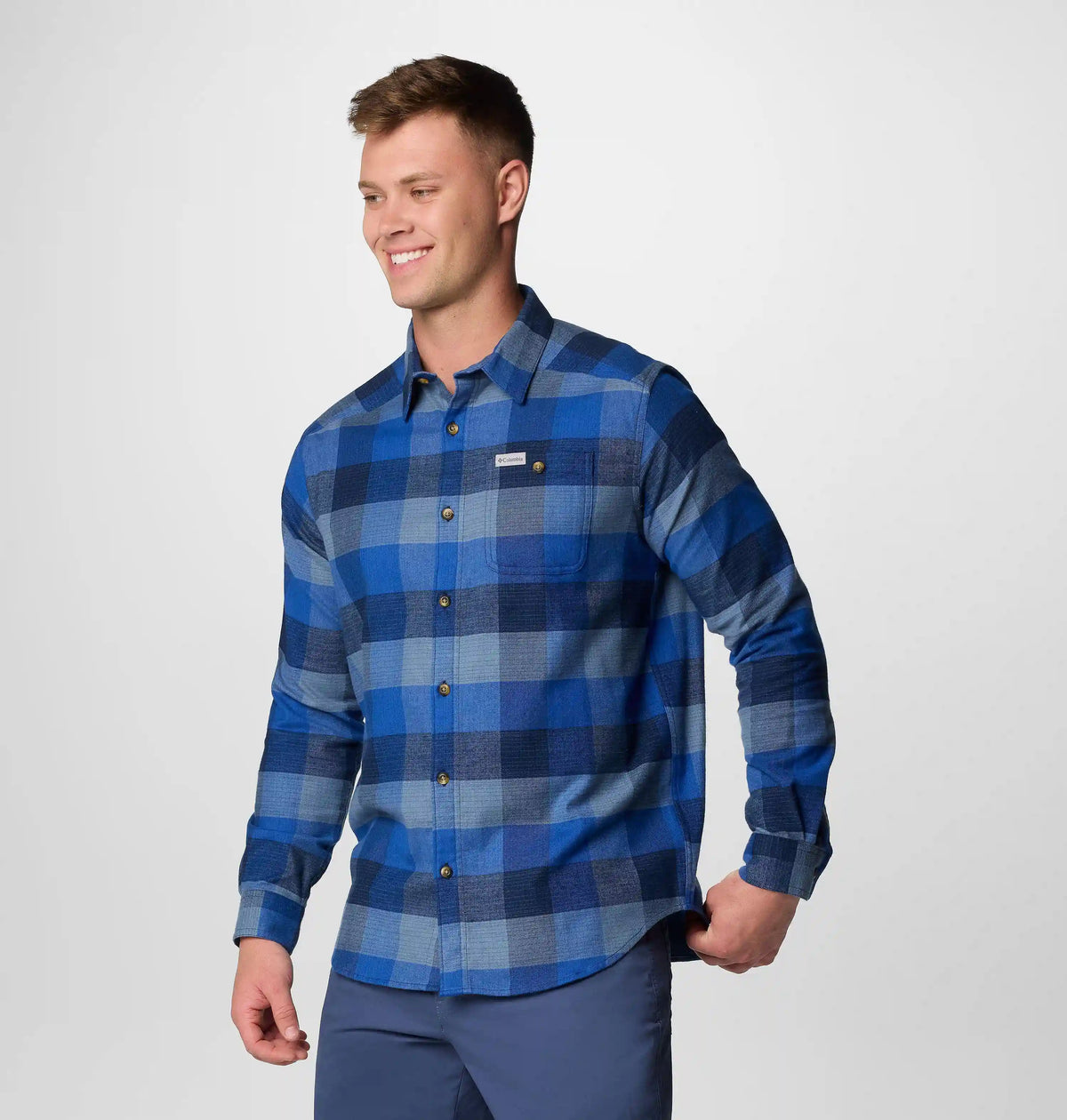 Men's Cornell Woods Flannel Long Sleeve Shirt