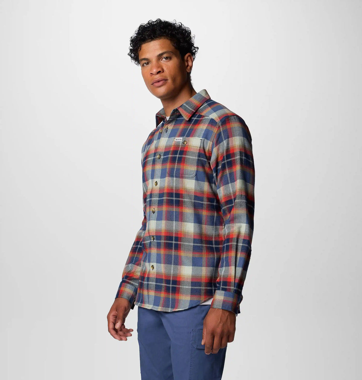 Men's Cornell Woods Flannel Long Sleeve Shirt