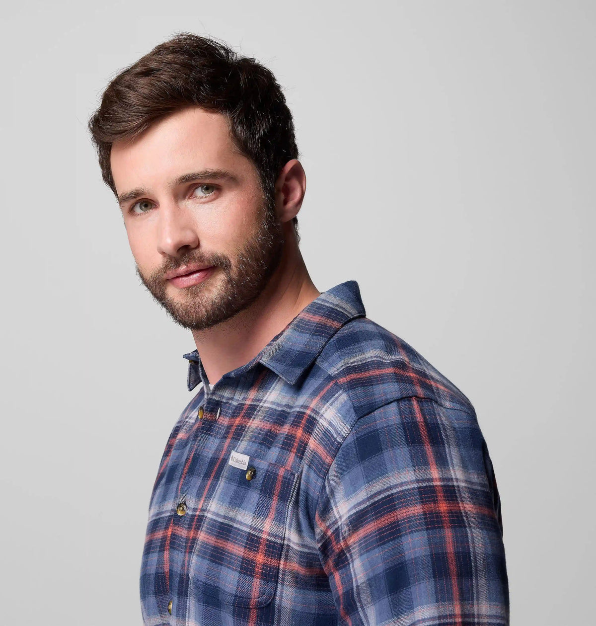 Men's Cornell Woods Flannel Long Sleeve Shirt