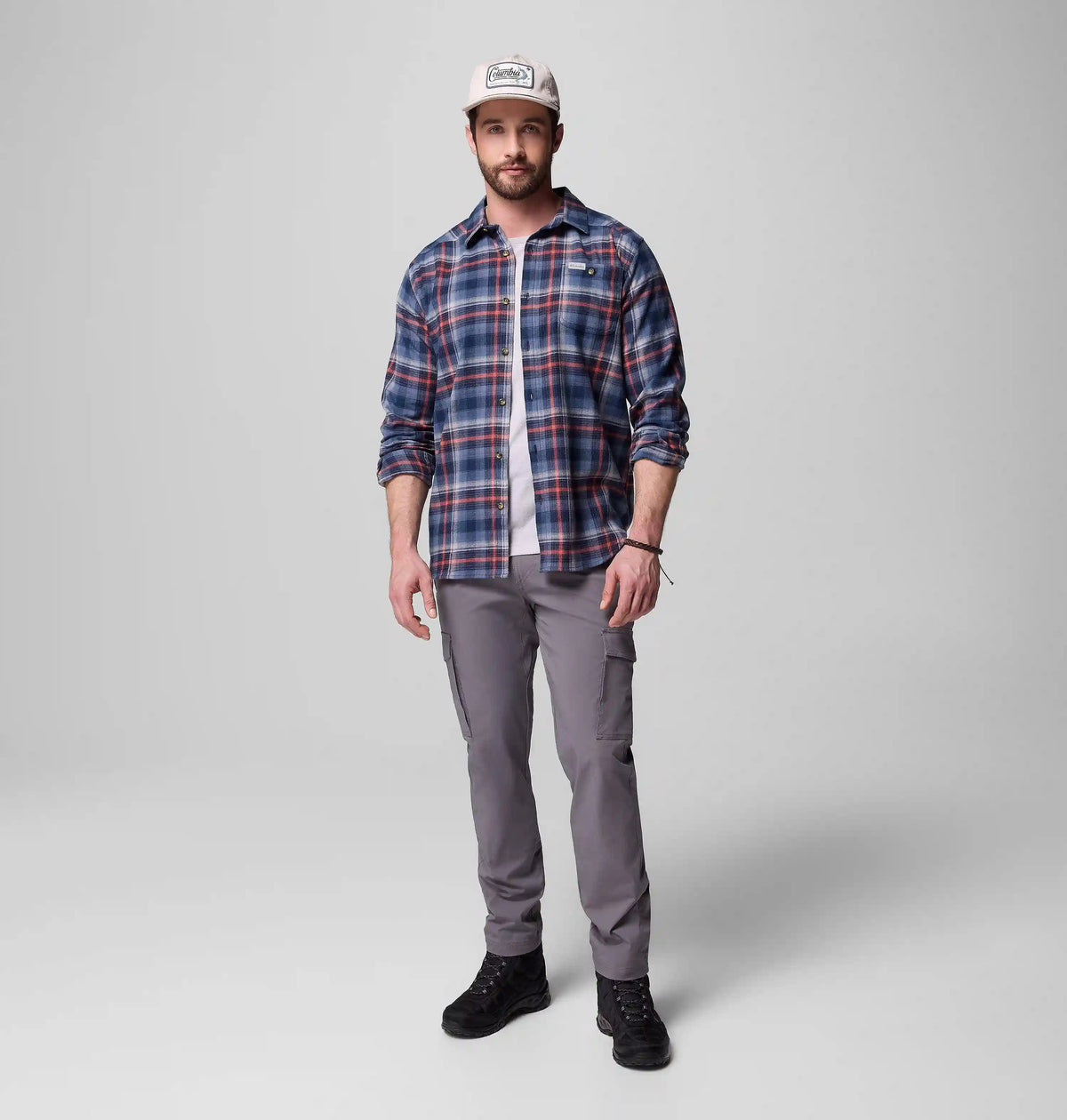 Men's Cornell Woods Flannel Long Sleeve Shirt