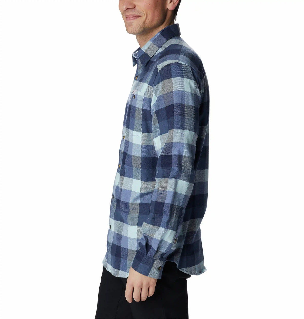 Men's Cornell Woods Flannel Long Sleeve Shirt - Tall
