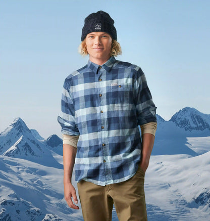 Men's Cornell Woods Flannel Long Sleeve Shirt