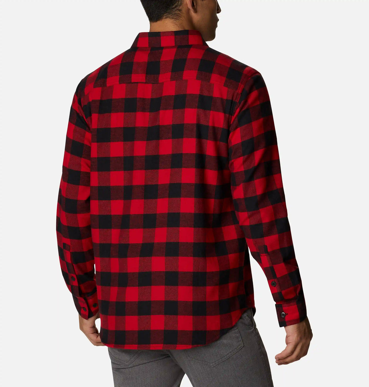 Men's Cornell Woods Flannel Long Sleeve Shirt - Tall