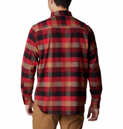 Men's Cornell Woods Flannel Long Sleeve Shirt - Tall