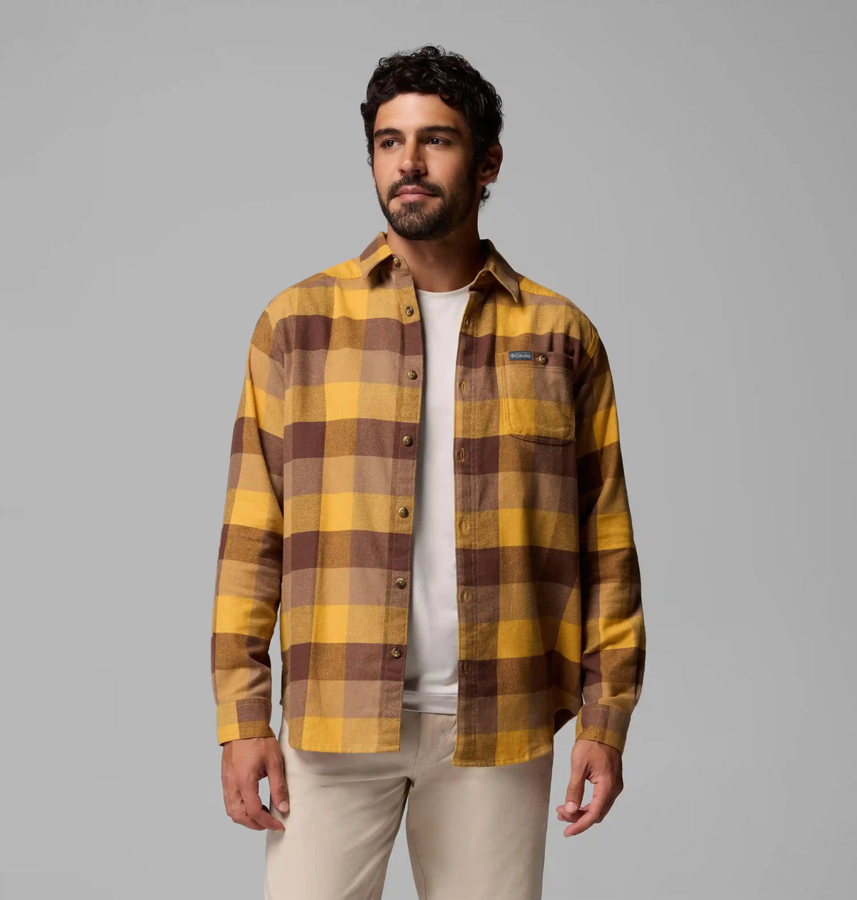 Men's Cornell Woods Flannel Long Sleeve Shirt