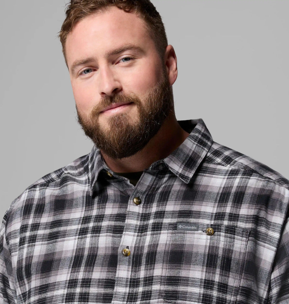 Men's Cornell Woods Flannel Long Sleeve Shirt - Big