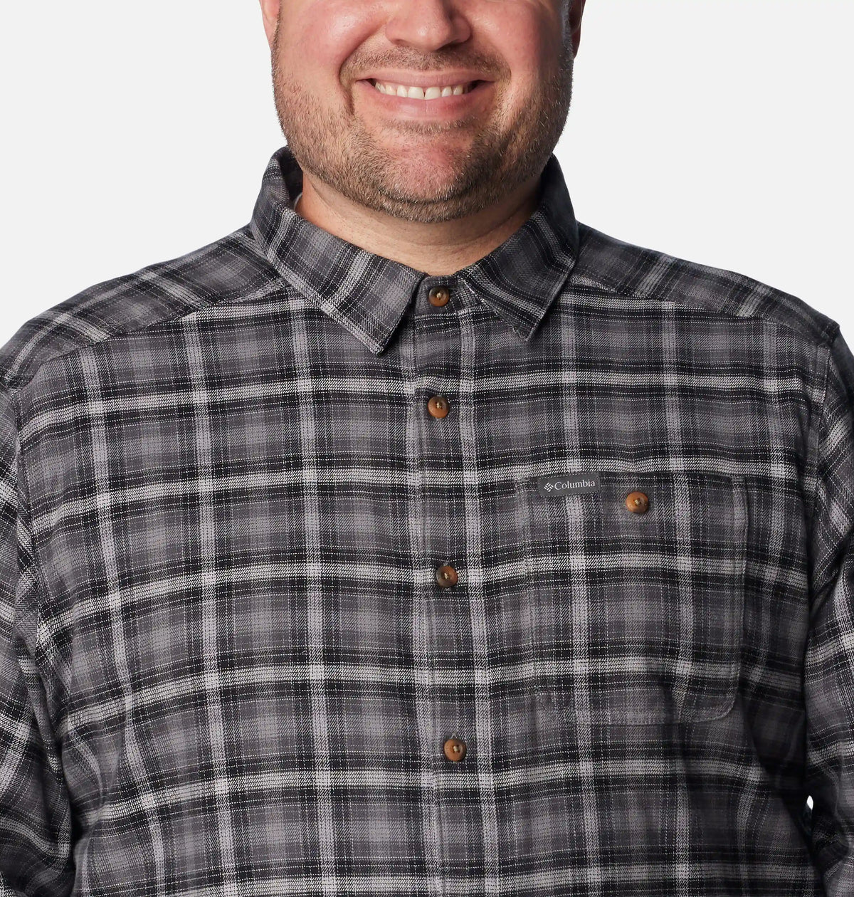Men's Cornell Woods Flannel Long Sleeve Shirt - Big