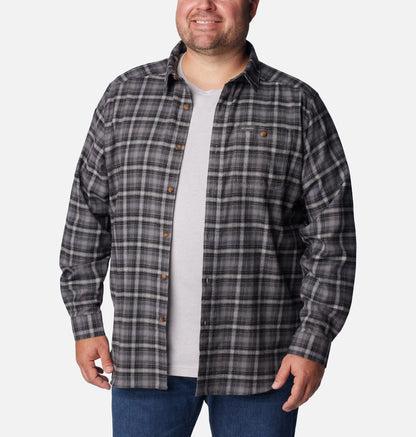 Men's Cornell Woods Flannel Long Sleeve Shirt - Big