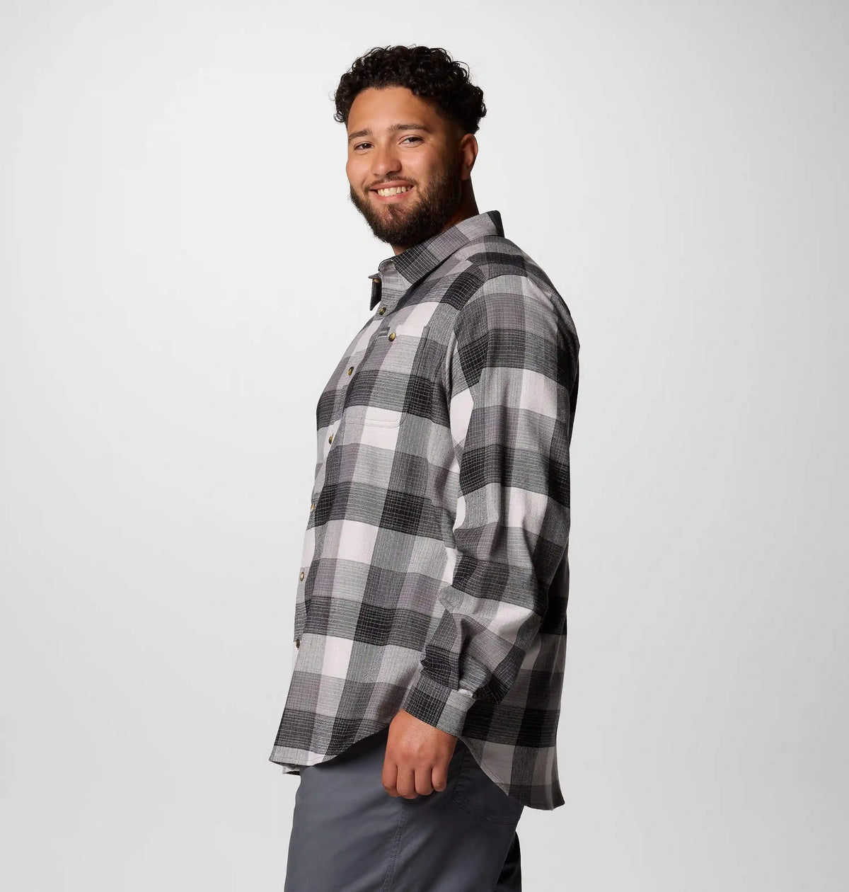 Men's Cornell Woods Flannel Long Sleeve Shirt - Big