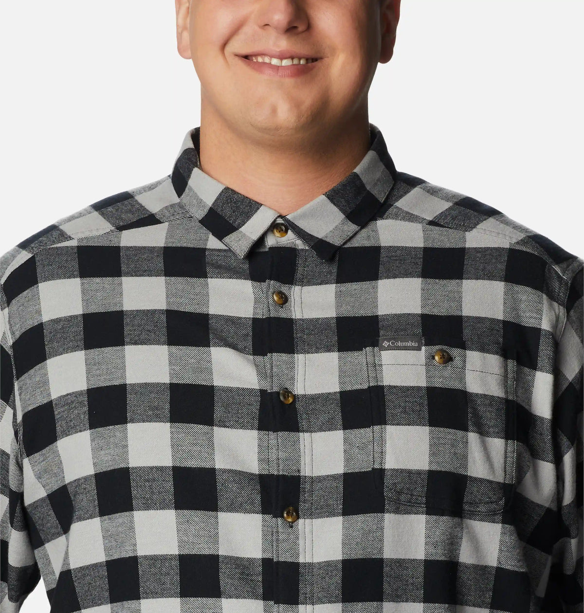 Men's Cornell Woods Flannel Long Sleeve Shirt - Big