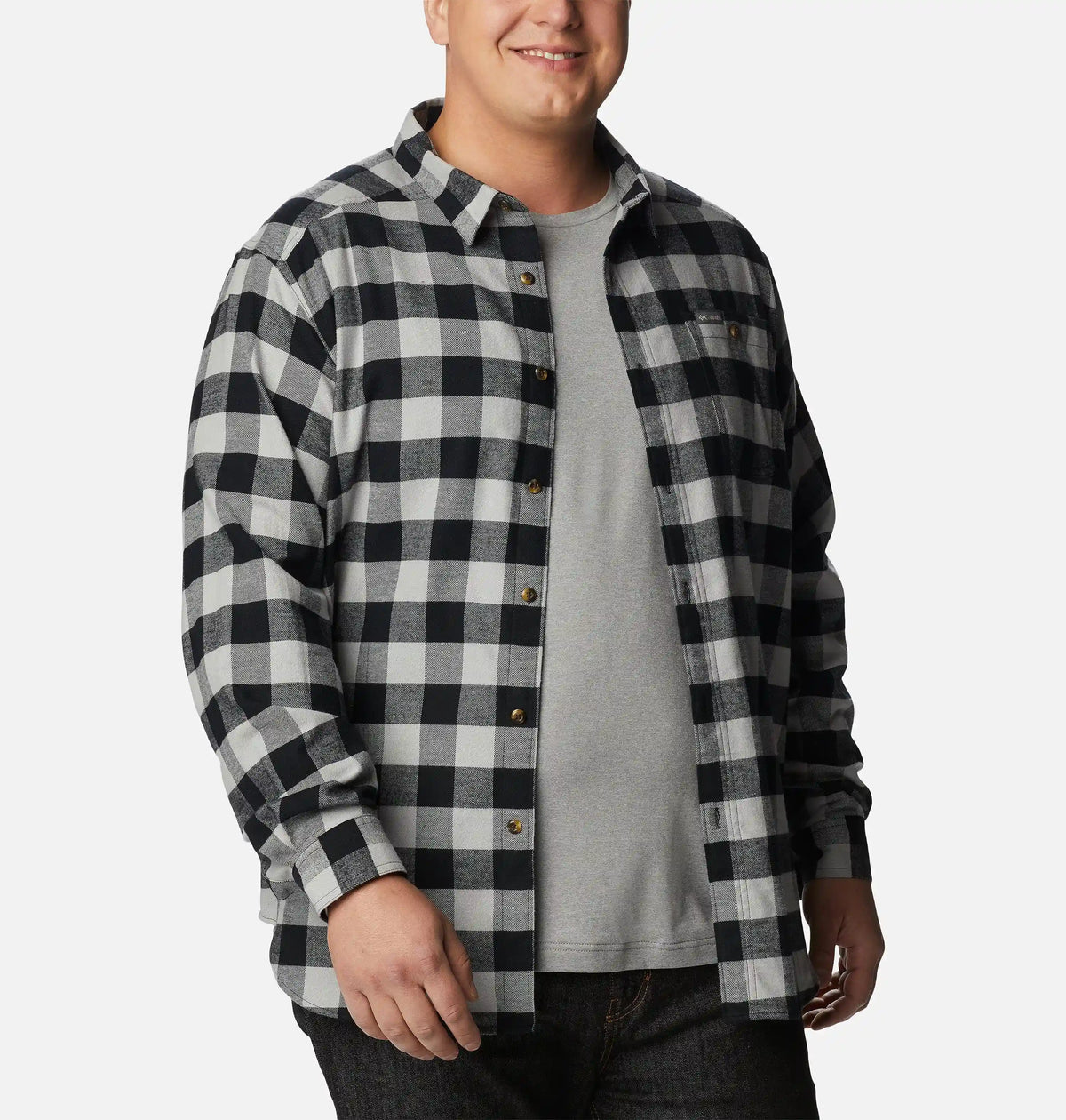 Men's Cornell Woods Flannel Long Sleeve Shirt - Big