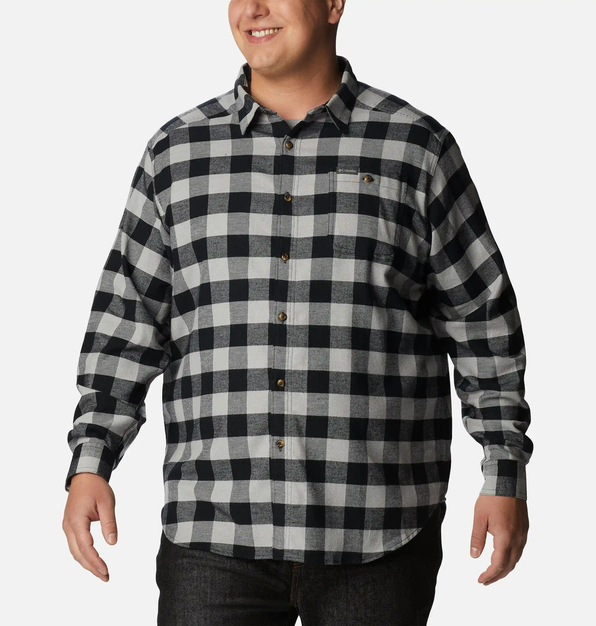 Men's Cornell Woods Flannel Long Sleeve Shirt - Big