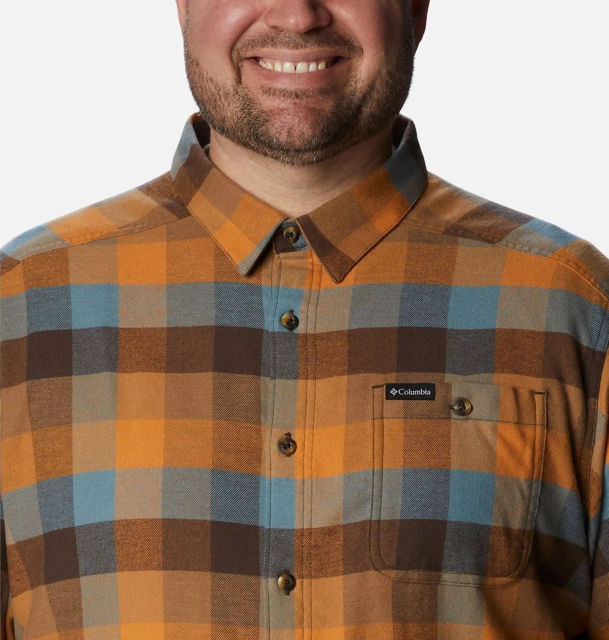 Men's Cornell Woods Flannel Long Sleeve Shirt - Big