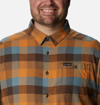 Men's Cornell Woods Flannel Long Sleeve Shirt - Big