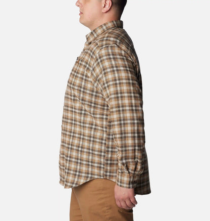 Men's Cornell Woods Flannel Long Sleeve Shirt - Big