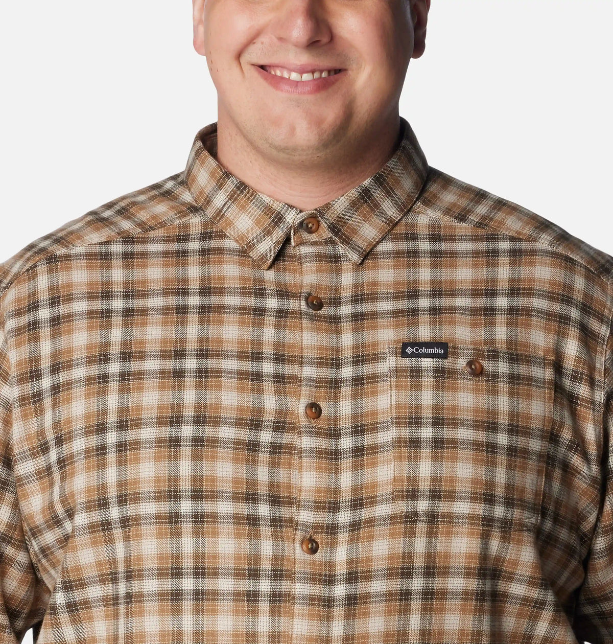 Men's Cornell Woods Flannel Long Sleeve Shirt - Big