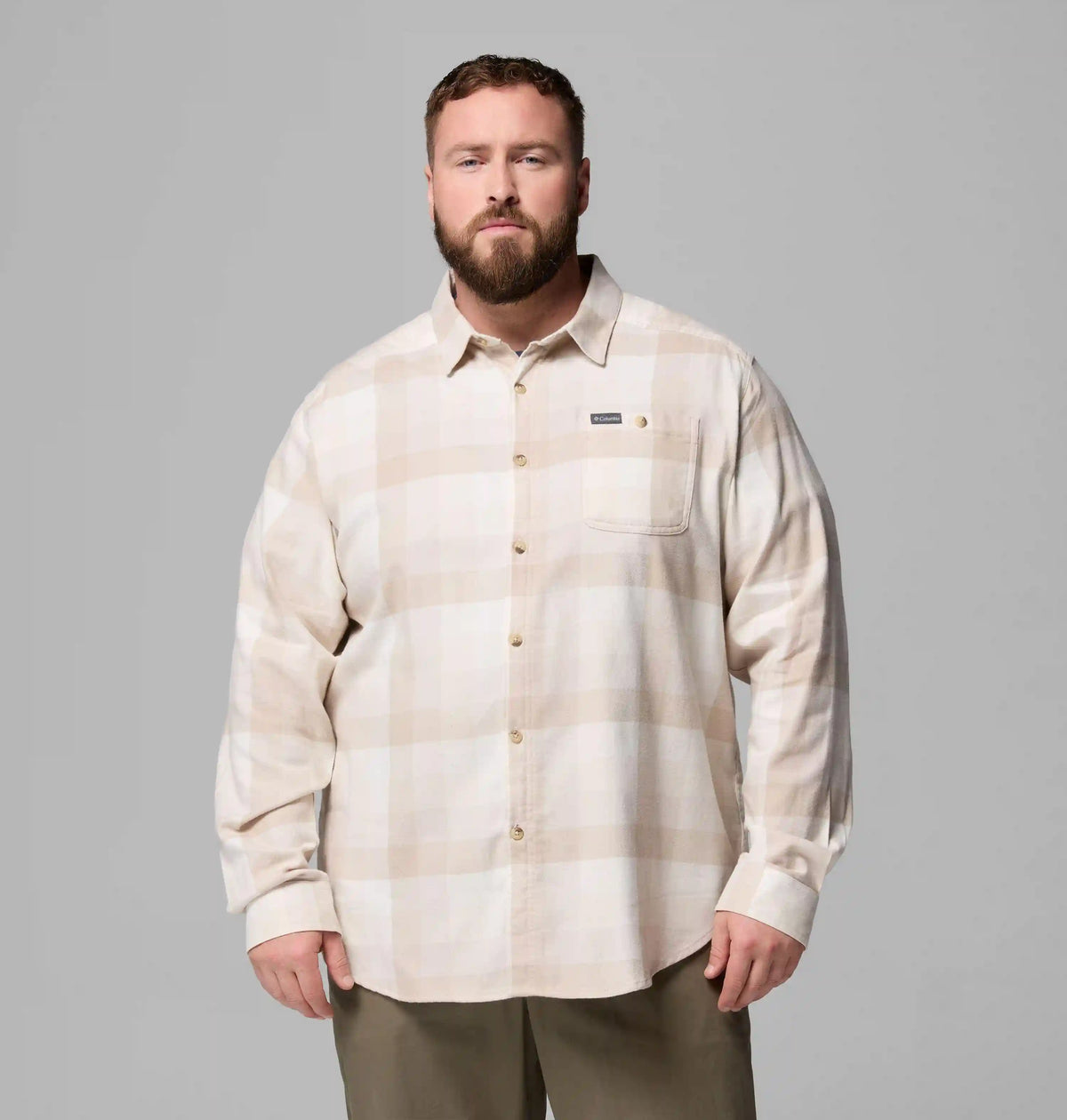 Men's Cornell Woods Flannel Long Sleeve Shirt - Big