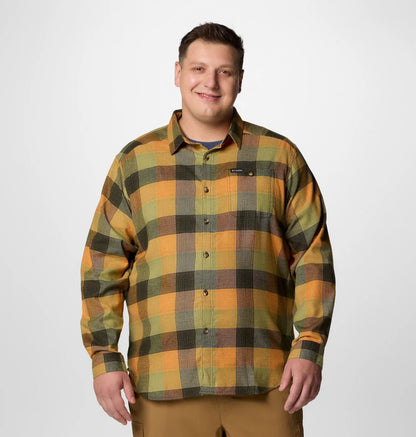 Men's Cornell Woods Flannel Long Sleeve Shirt - Big