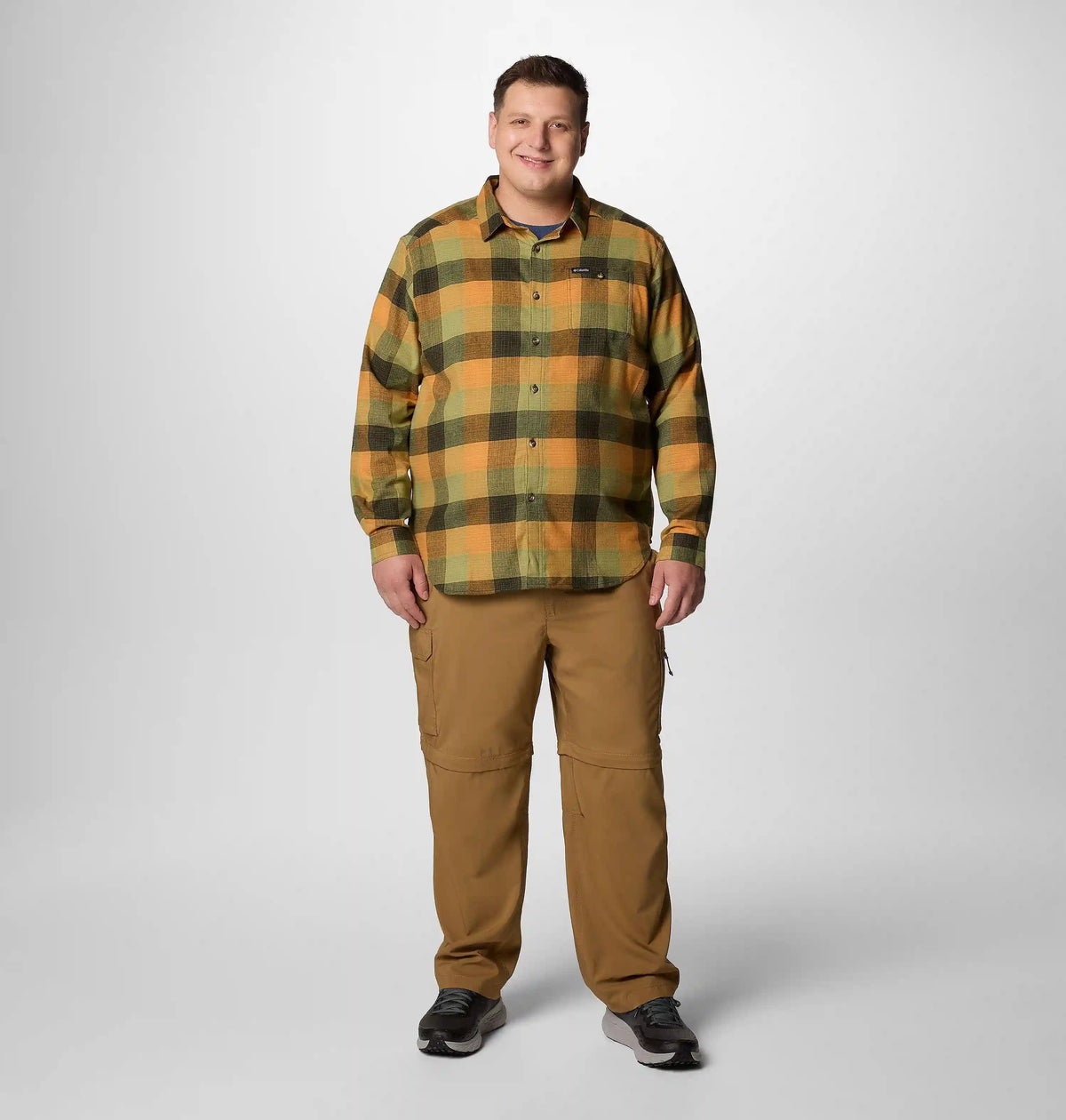 Men's Cornell Woods Flannel Long Sleeve Shirt - Big