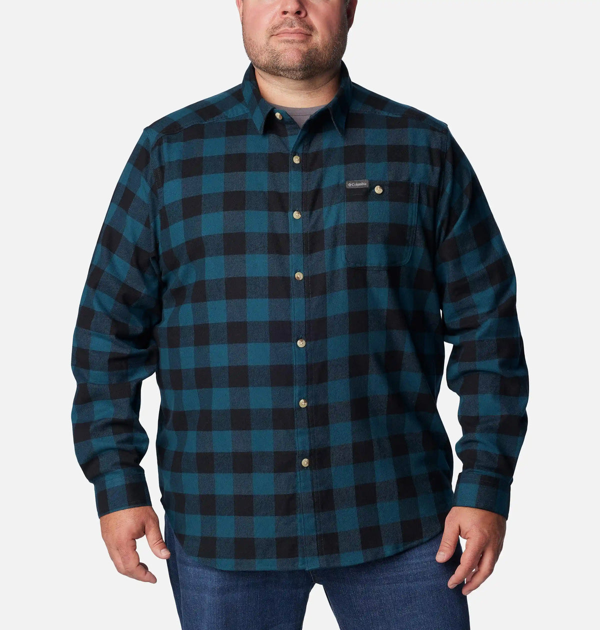 Men's Cornell Woods Flannel Long Sleeve Shirt - Big