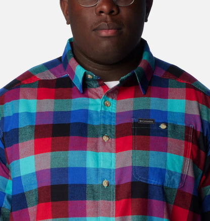 Men's Cornell Woods Flannel Long Sleeve Shirt - Big