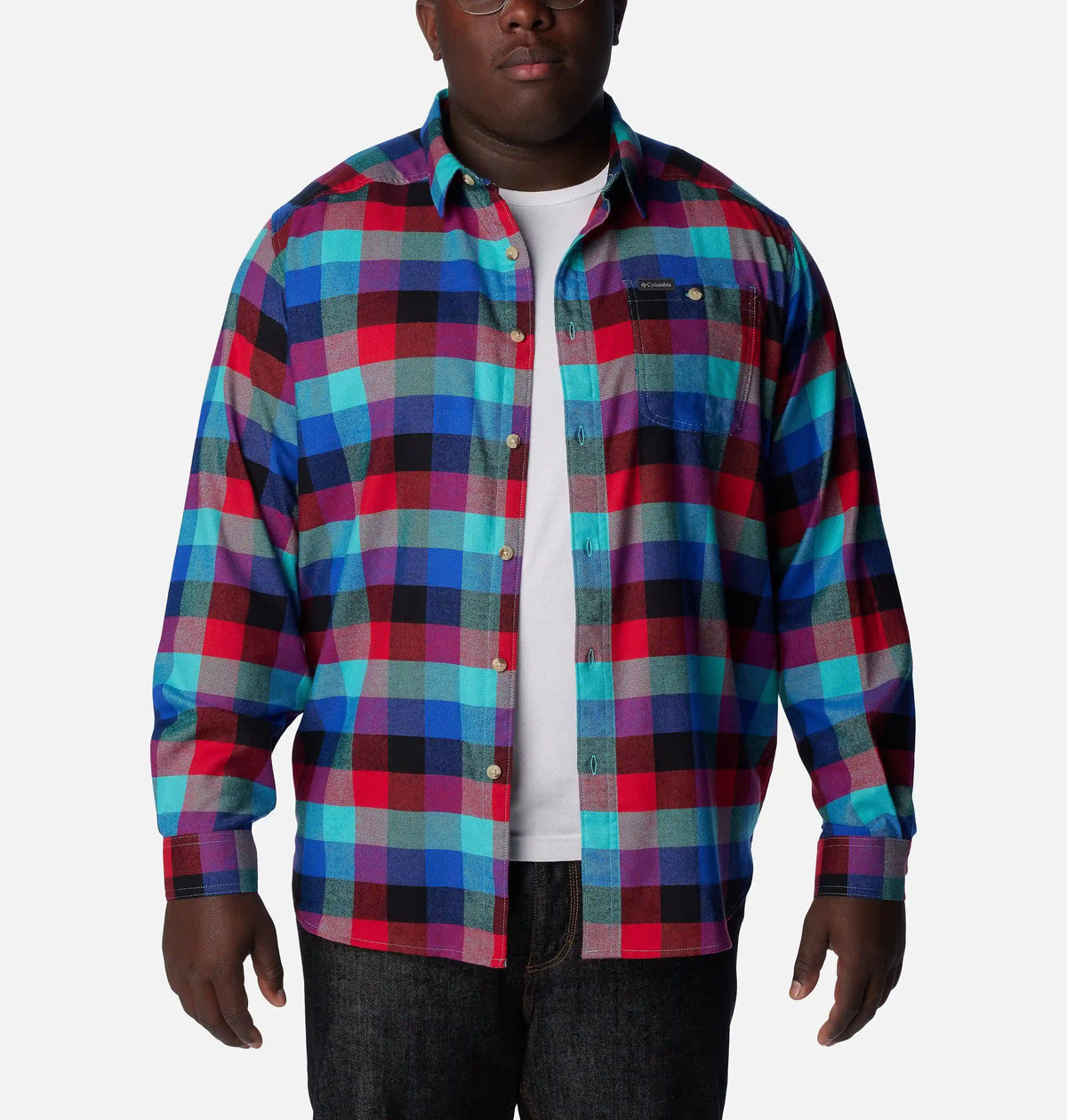 Men's Cornell Woods Flannel Long Sleeve Shirt - Big