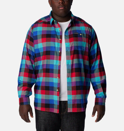 Men's Cornell Woods Flannel Long Sleeve Shirt - Big