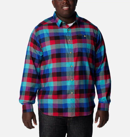 Men's Cornell Woods Flannel Long Sleeve Shirt - Big