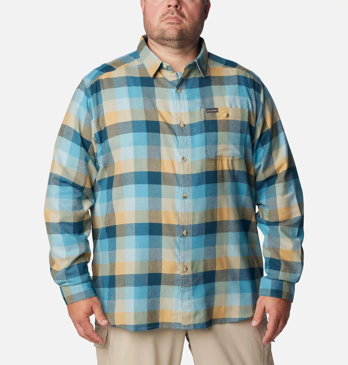Men's Cornell Woods Flannel Long Sleeve Shirt - Big