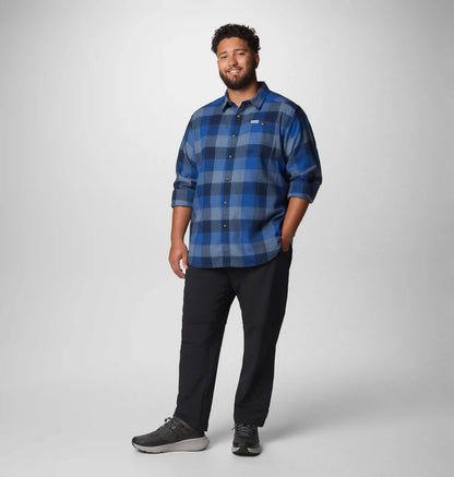 Men's Cornell Woods Flannel Long Sleeve Shirt - Big