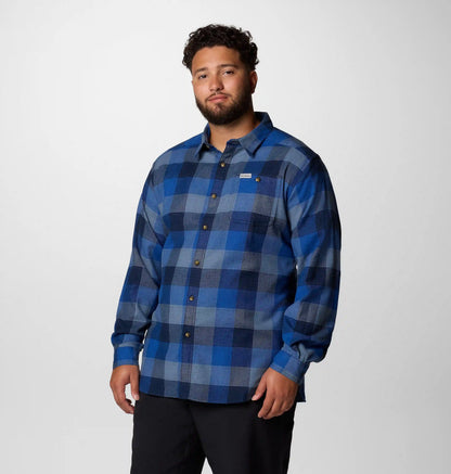 Men's Cornell Woods Flannel Long Sleeve Shirt - Big