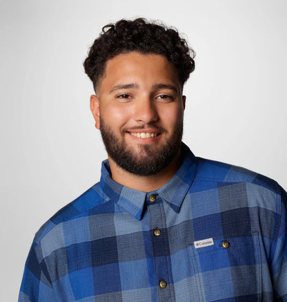 Men's Cornell Woods Flannel Long Sleeve Shirt - Big