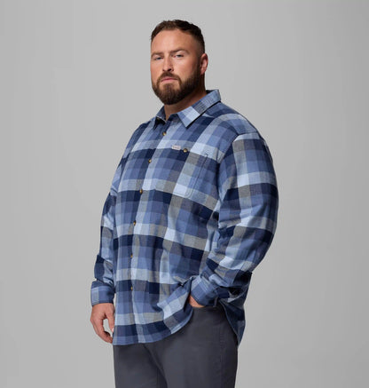 Men's Cornell Woods Flannel Long Sleeve Shirt - Big
