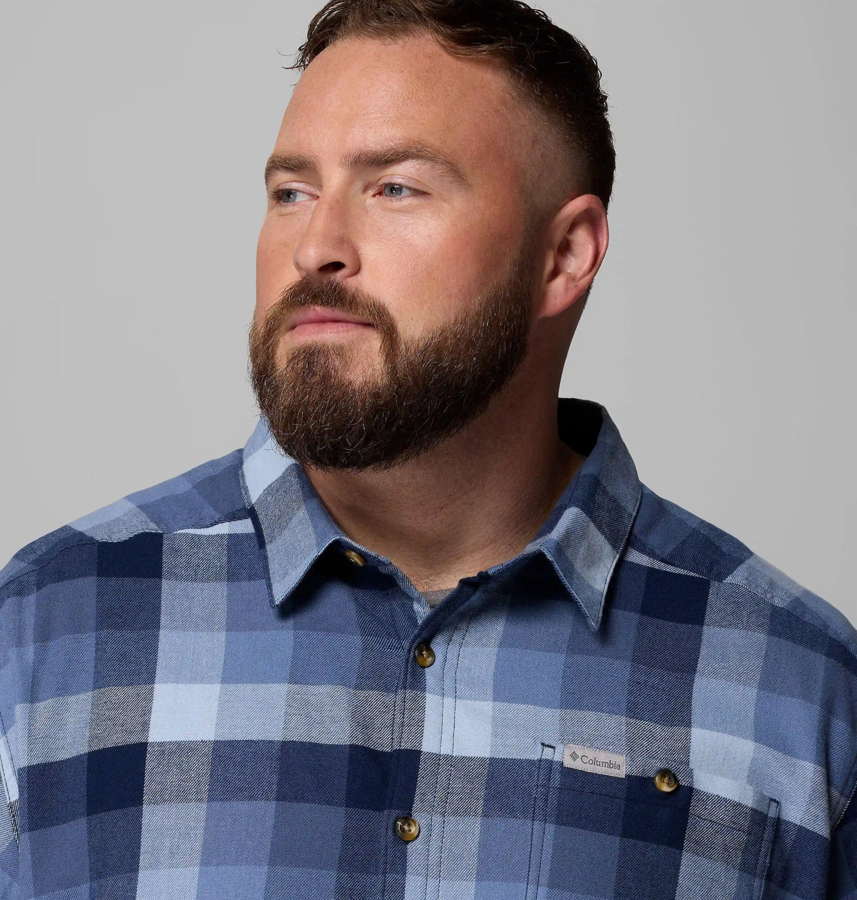 Men's Cornell Woods Flannel Long Sleeve Shirt - Big