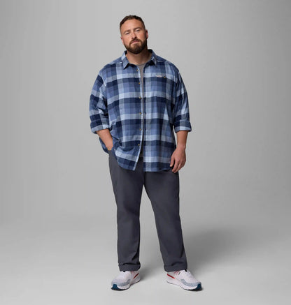 Men's Cornell Woods Flannel Long Sleeve Shirt - Big