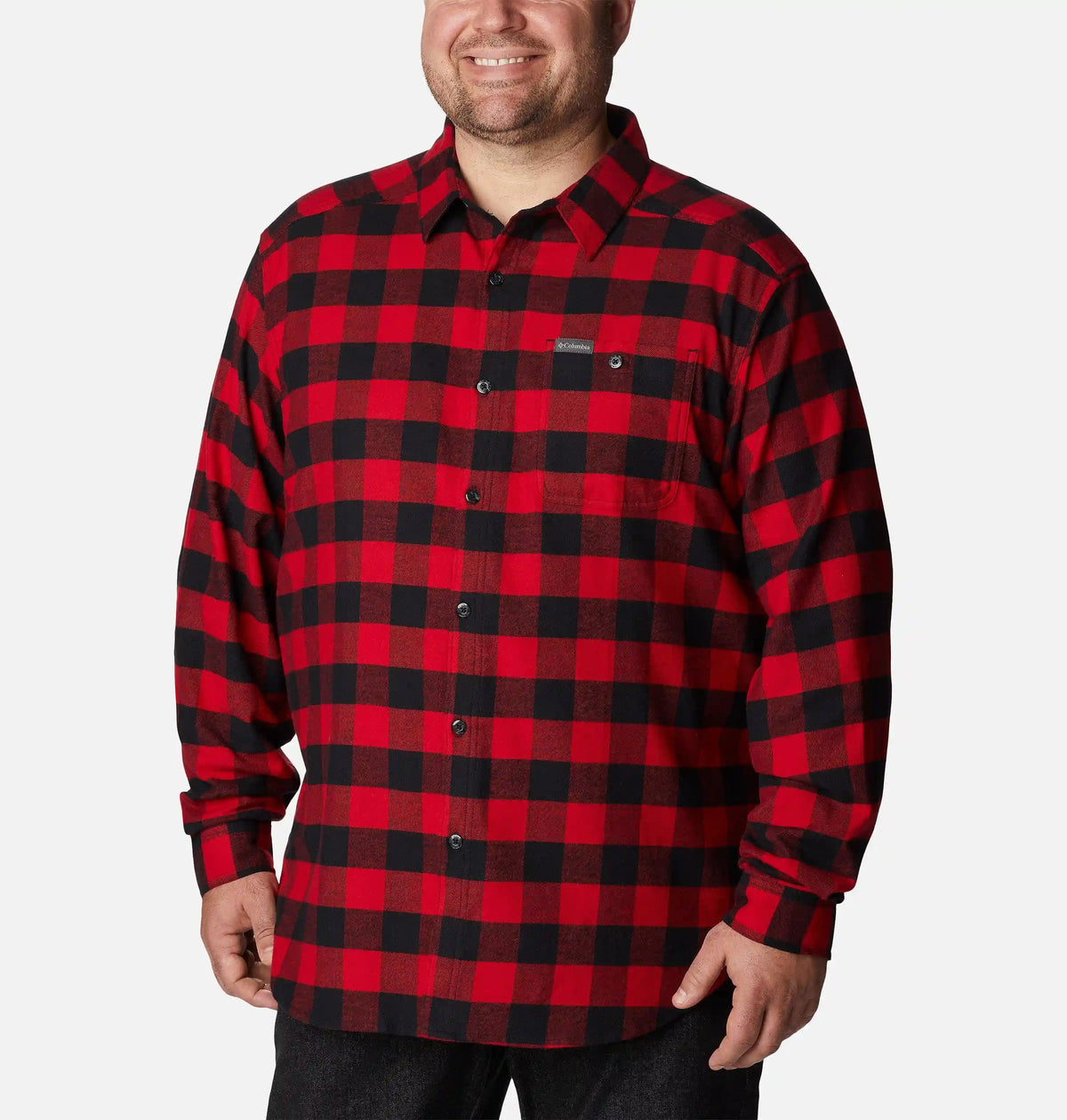 Men's Cornell Woods Flannel Long Sleeve Shirt - Big