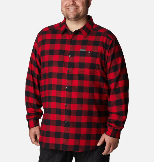 Men's Cornell Woods Flannel Long Sleeve Shirt - Big