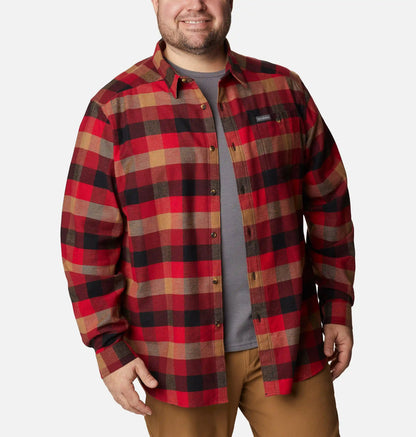 Men's Cornell Woods Flannel Long Sleeve Shirt - Big