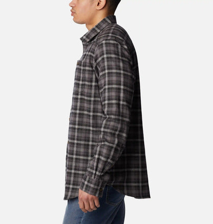 Men's Cornell Woods Flannel Long Sleeve Shirt - Tall