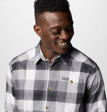 Men's Cornell Woods Flannel Long Sleeve Shirt - Tall