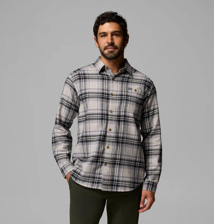 Men's Cornell Woods Flannel Long Sleeve Shirt - Tall