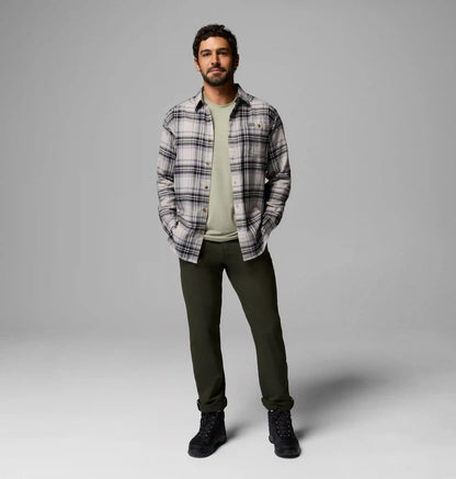 Men's Cornell Woods Flannel Long Sleeve Shirt - Tall