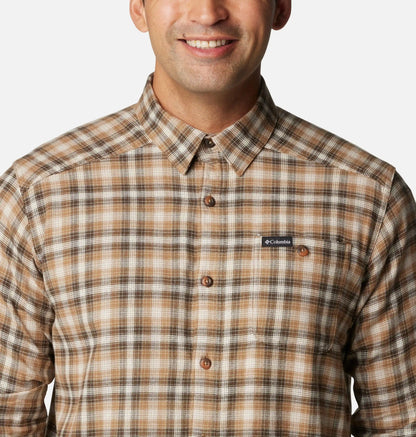 Men's Cornell Woods Flannel Long Sleeve Shirt - Tall