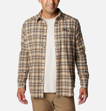 Men's Cornell Woods Flannel Long Sleeve Shirt - Tall