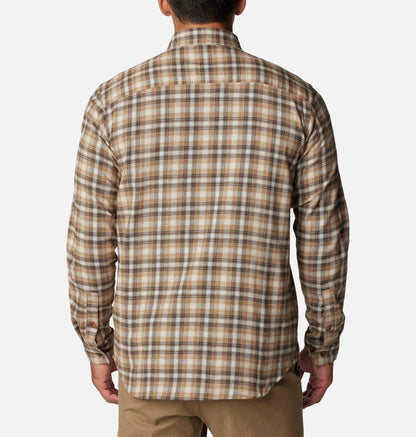 Men's Cornell Woods Flannel Long Sleeve Shirt - Tall